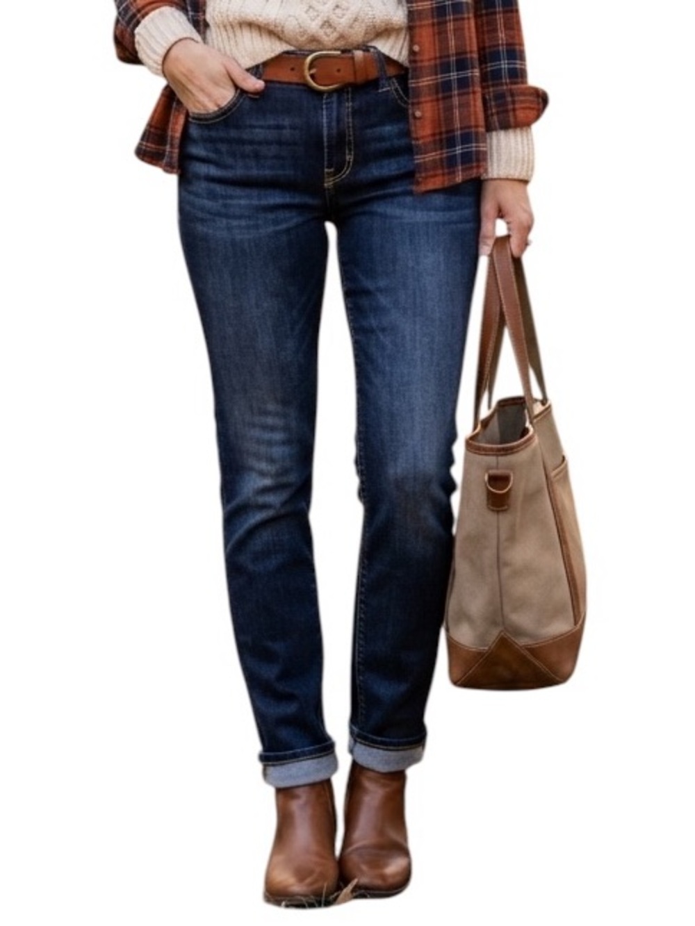 Lucky Brand Sofia Straight Jeans Dark Wash Curvy Fit Stretch Size 10 Long